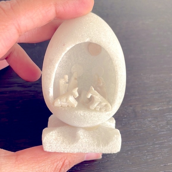 Other - Vintage Stone carved Nativity scene handcrafted in Peru